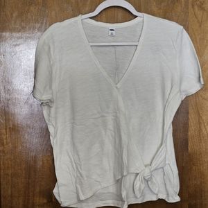 Old Navy white short sleeve top
